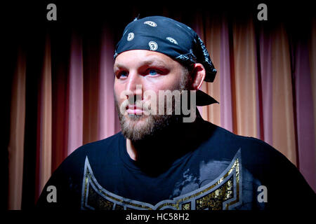 UFC fighter Ben Rothwell a Los Angeles, la California il 21 ottobre 2009. Francesco Specker Foto Stock