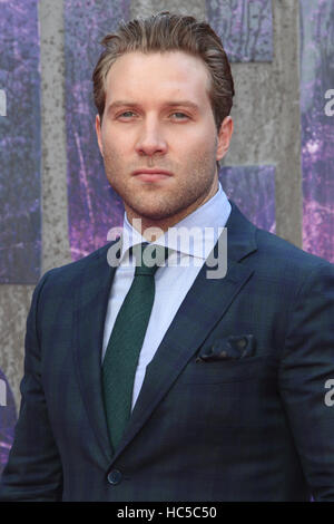 La squadra di suicidio Premiere europeo a l'Odeon Leicester Square, Londra dotata: Jai Courtney dove: Londra, Regno Unito quando: 03 Ago 2016 Foto Stock