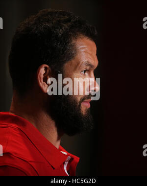 Andy Farrell in seguito ad una conferenza stampa per annunciare il 2017 Britannica e Irlandese di coaching Lions personale al Carlton House, Dublino. Stampa foto di associazione. Picture Data: Mercoledì 7 dicembre 2016. Vedere PA storia RUGBYU Lions. Foto di credito dovrebbe leggere: Brian Lawless/PA FILO Foto Stock