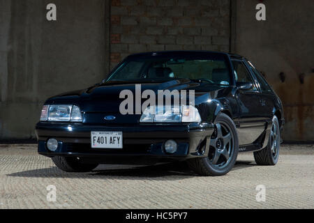 1989 "Fox" forma del corpo Ford Mustang GT Foto Stock