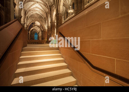 Interno della cattedrale di St Giles a Edimburgo, Scozia. Foto Stock