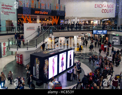 Corte di Exchange Arndale Centre Manchester Foto Stock