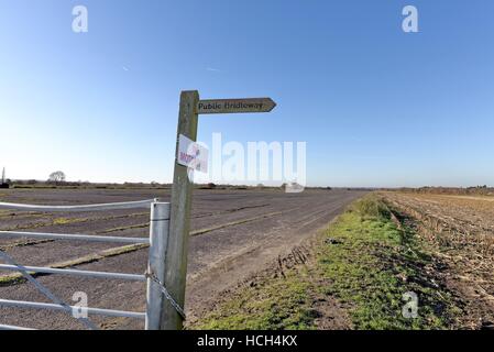 Abbandonato Wisley airfield Surrey UK Foto Stock