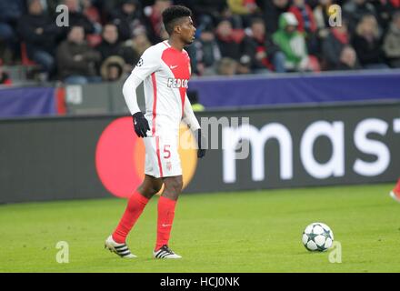 Leverkusen, Germania. 07Th Dec, 2016. Jemerson come monaco in azione a la Champions League Gruppo e Bayer Leverkusen vs. come Monaco presso la Baia Arena Leverkusen, Germania Foto Stock