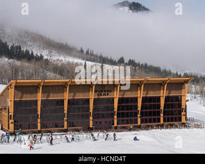 I minatori daylodge Camp, Park City Mountain Resort, Park City, Utah. Foto Stock