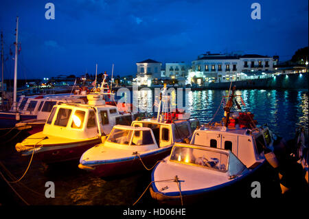 In Europa, in Grecia, golfo Saronico, SPETSES, islant, dapia Foto Stock