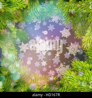 Merry Christmas greeting card. EPS 10 Illustrazione Vettoriale
