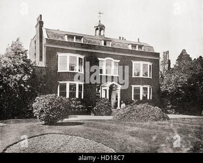 Gad's Hill Place, Higham, Kent, Inghilterra. Casa di Charles John Huffam Dickens, 1812 - 1870. Scrittore inglese e critico sociale. Foto Stock