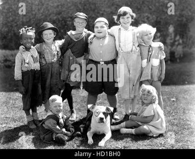 LITTLE RASCALS, Jay R. Smith, Jean Darling, Joe Cobb, Farina (Allen ...