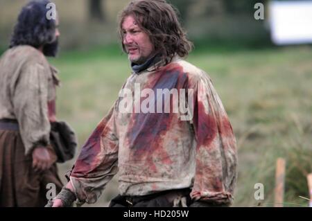 Sam Heughan e cast film Battaglia di Culloden scene per 'Outlander' dotate di: Sam Heughan dove: Scozia, Regno Unito quando: 25 Ago 2016 Foto Stock