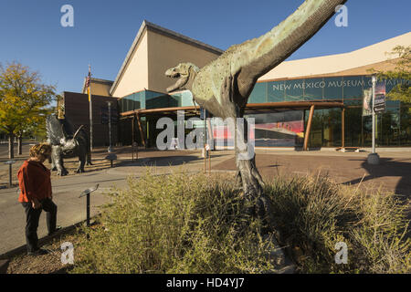 New Mexico di Albuquerque, Nuovo Messico Museo di Storia Naturale e delle Scienze Foto Stock