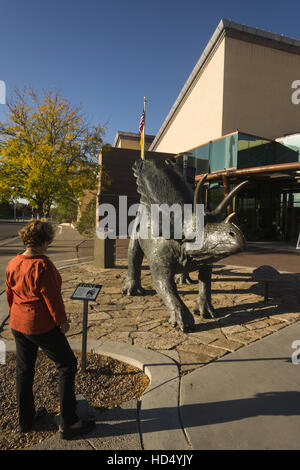 New Mexico di Albuquerque, Nuovo Messico Museo di Storia Naturale e delle Scienze Foto Stock