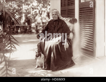 Regina Liliuokalani (1838-1917) è stato il regno delle Hawaii regina prima e ultima dominatrice sovrana. Ha regnato dal 1891 fino al 1893 quando la monarchia fu rovesciato. (Foto c1917) Foto Stock