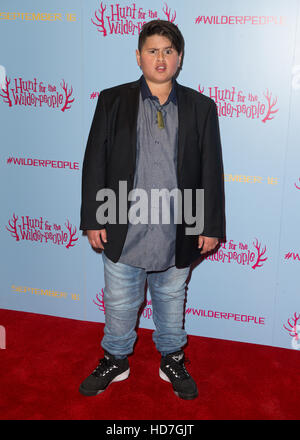 La speciale proiezione di "caccia per la Wilderpeople" tenutasi presso la centrale di Picturehouse - Arrivi con: Julian Dennison dove: Londra, Regno Unito quando: 13 Set 2016 Foto Stock