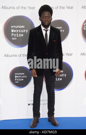 La Hyundai Premio Mercurio 2016 dotate di: Michael Kiwanuka dove: Londra, Regno Unito quando: 12 Set 2016 Foto Stock