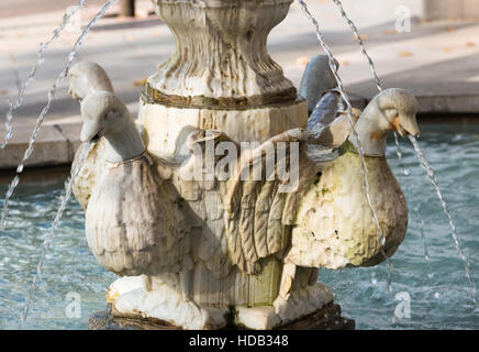 Fontana di piccione Madrid Spagna Foto Stock