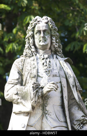 Statua di Johann Bernhard Fischer von Erlach, Vienna, Austria, Europa Foto Stock