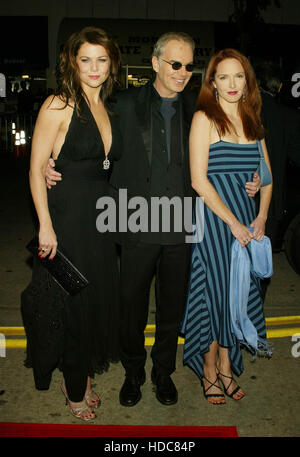 Lauren Graham, Billy Bob Thornton e Amy Yasbeck presso la premiere mondiale di Bad Santa al Bruin Theatre di Los Angeles il martedì , nov. 18, 2003. Photo credit: Francesco Specker Foto Stock