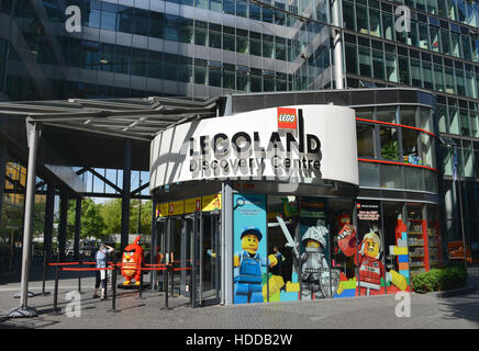Legoland, Sony-Center, Potsdamer Platz e il Tiergarten, nel quartiere Mitte di Berlino, Deutschland Foto Stock