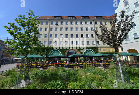 Georgbraeu, Propststrasse, Nikolaiviertel, Mitte di Berlino, Deutschland Foto Stock