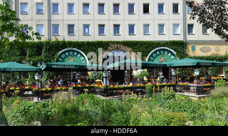 Georgbraeu, Propststrasse, Nikolaiviertel, Mitte di Berlino, Deutschland Foto Stock