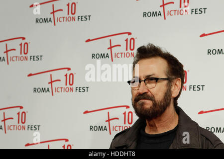 Roma, Italia. Decimo Dec, 2016. Marco Giallini al foto-chiamata per il quarto giorno del decimo Roma Fiction Fest. © Fabio Altobello/Pacific Press/Alamy Live News Foto Stock