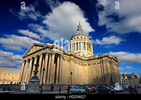 Il Pantheon, Quartier Latin, Paris, Francia. Foto Stock