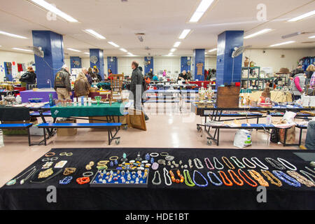 Il Grand Bazaar e mercato di domenica, Upper West Side di Manhattan, New York City, Stati Uniti d'America. Foto Stock