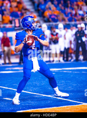 Boise State Football. Tutti montagna West Quarterback, Brett Rypien Boise, Idaho Foto Stock