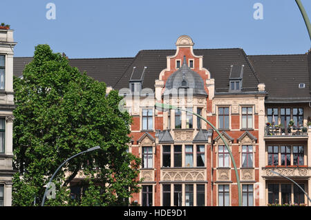 Altbau, Hauptstrasse, Schoeneberg, Berlino, Deutschland Foto Stock