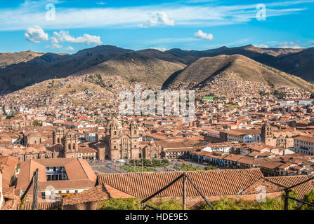 Città di Cusco in Perù Foto Stock