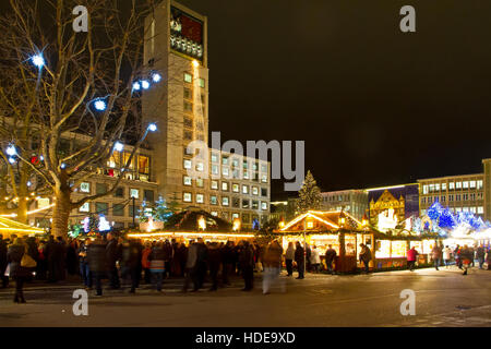 Mercatino di Natale di Stoccarda, Germania Foto Stock