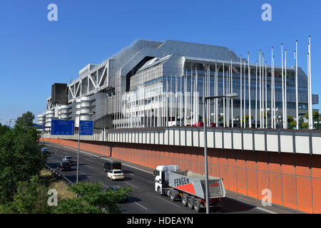 ICC, Messedamm, Westend, Charlottenburg di Berlino, Deutschland Foto Stock