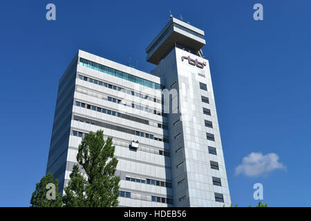 RBB-Hochhaus, Masurenallee, Westend, Charlottenburg di Berlino, Deutschland Foto Stock