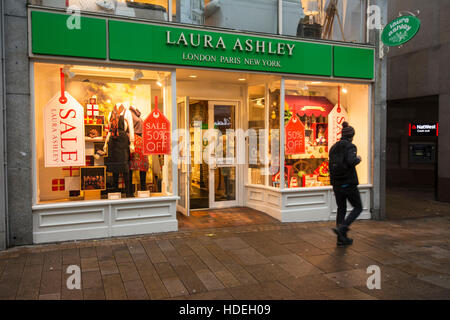 Laura Ashley shop in Fishergate, Preston. Foto Stock