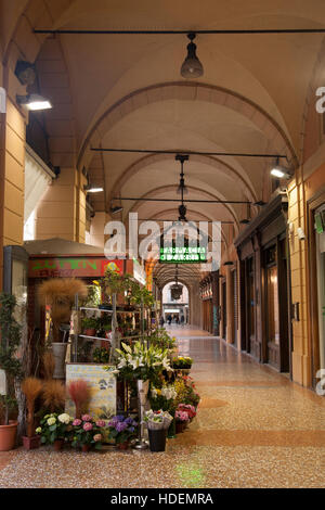 Via Ugo Bassi Street, Bologna, Italia Foto Stock