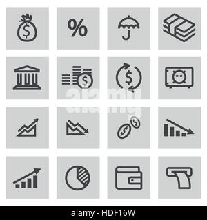 Linea del vettore economico Illustrazione Vettoriale