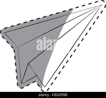 Piano di carta per disegnare Illustrazione Vettoriale