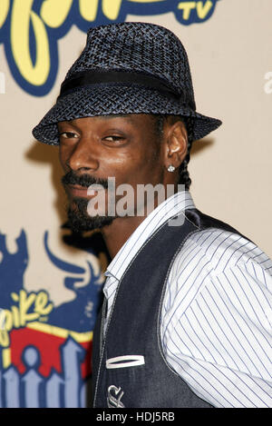 Snoop Dogg arriva a Spike TV Video Game Awards su dicembre 14, 2004 in Santa Monica. Photo credit: Francesco Specker Foto Stock