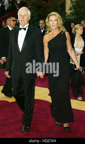 Ted Turner Rebecca Stewart alla Academy Awards in Hollywood, la California il 29 febbraio 2004. Photo credit: Francesco Specker Foto Stock