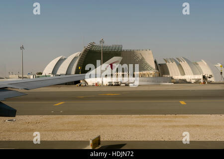 Airside all aeroporto di Doha Foto Stock