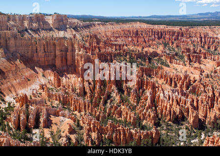 Vista panoramica del Parco Nazionale di Bryce Canyon Foto Stock