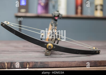 Crossbow, armi la produzione di braccio. Foto Stock