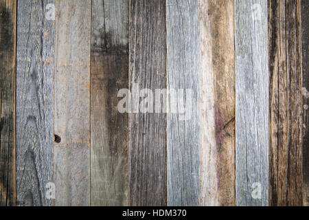 Vecchio di tavole di legno sfondo Foto Stock