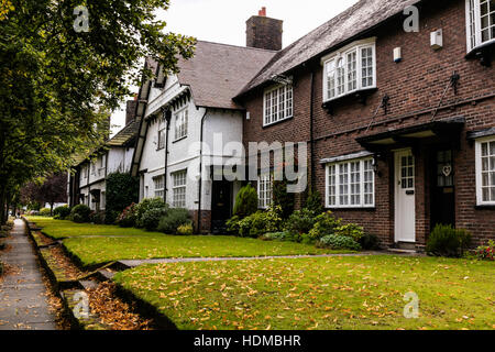 Port Sunlight Village Foto Stock