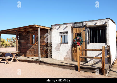 Carcere alla superstizione Mountain Museum in Apache Junction, Arizona. Foto Stock