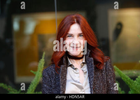 Roma, Italia. Xiii Dec, 2016. Silvana Fallisi assiste il photocall del film 'fuga da Reuma Park' a Visconti Hotel su dicembre 13, 2016 in Roma, Italia. Credito: Fulvio Dalfelli/Alamy Live News Foto Stock