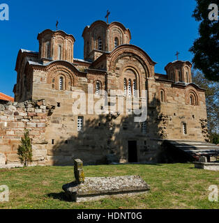 Staro Nogoricane Kumanovo, Macedonia - 22 Settembre 2016: La Chiesa di San Giorgio (Crkva Svetog Djordja) è un Macedone chiesa ortodossa nella vil Foto Stock