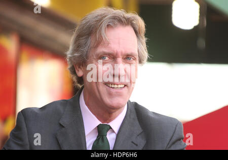 Hugh Laurie ha onorato con la stella sulla Hollywood Walk of Fame con: Hugh Laurie dove: Hollywood, California, Stati Uniti quando: 25 Ott 2016 Foto Stock