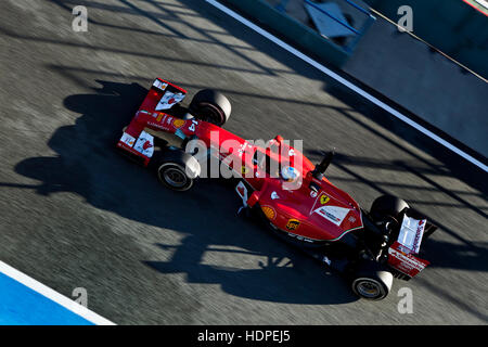 Formula 1, test di Jerez Foto Stock
